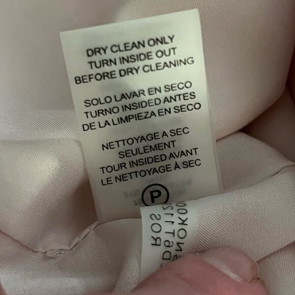 Karl Lagerfeld Paris Pink Tweed Shift Dress with Front Pockets Size 6 - Picture 9 of 10